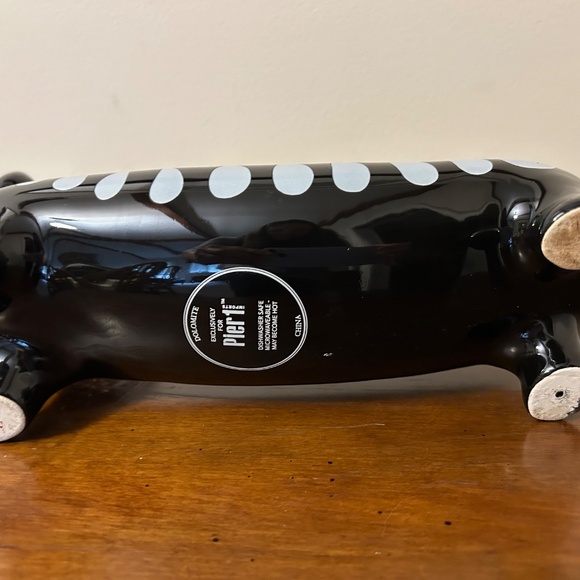 Pier One Imports Day of the Dead vintage ceramic dog. 11" long and 6" tall - Picture 6 of 6